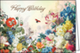 Barbara Behr - Auguri - Folded Card | Happy Birthday (Flowers)_