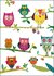 Folded Card Owls, Suzanna Khushi_