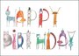Folded Card Happy Birthday, Miriam Bouwens_