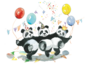 Postcard | Celebrating Panda Bears_