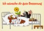 Postcard Krtek - Der kleine Maulwurf - Ich wünsche dir gute Besserung_