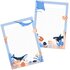 A5 Double Sided Notepad by muchable - Sea Life_