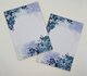 A5 Notepad Blue Flowers - by StationeryParlor_