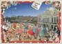 PK 8073 Barbara Behr Glitter Postcard | La France - Biarritz, La Grande Plage_
