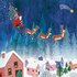 Mila Marquis Postcard Christmas | sleigh over the city_