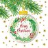 Carola Pabst Postcard Christmas | Merry Christmas (Ball)_