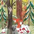 Caroline Bonne-Müller Postcard Christmas | Animals in the winter forest_