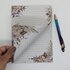 A5 Notepad Autumn Flowers - by StationeryParlor_