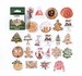 Sticker Flakes Box | Christmas Bakery_