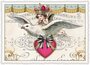 PK 1087 Tausendschön Postcard | Dove with angel_