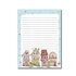 A5 Winter Wonderland Cottage Notepad - Double Sided - by Only Happy Things_