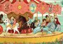 Postcard Belle and Boo | Fairground Carousel_