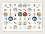 Stickersheet from Studio Poppybird - Kerst_