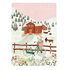 The Lemonbird Postcard | Winter / kerst Noors huis in de sneeuw_