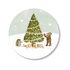 6x Sticker Kerst diertjes by Art by Meer_