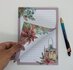 A5 Notepad Poinsetta - by StationeryParlor_