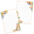 A5 Double Sided Notepad by muchable - Butterflies_