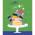 L'Atelier de Papier Aquarupella Postcard | Happy Cake Day_