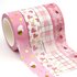 Washi Tape | Valentine Hearts - with Gold Foil _