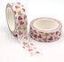 Washi Tape | Valentine Hearts - with Gold Foil _