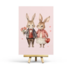 Postcard Valentine's Bunnies by Penpaling Paula_