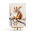 Postcard Squirrel by Penpaling Paula_