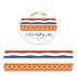 2 Slim Dutch Flag and Orange Doodle Washi Tapes Set - Little Lefty Lou _