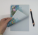 A5 Notepad Peacock - by StationeryParlor_