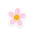 5 x Shaped Flower Stickers - Stationery Heaven X Little Lefty Lou_