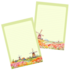 Illustrated Letter Pad Holland Tulips by Penpaling Paula_