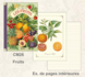 Illustrated notebook Gwenaëlle Trolez Créations - Fruits_