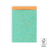 5 Paper Bags Dots Bright Green Gold - Orange (17x25cm)_