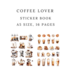 Coffee Lover - Sticker Book by Penpaling Paula_