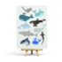 Postcard Whales & Sharks by Penpaling Paula_