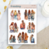 Friendship Sticker Sheet by Penpaling Paula_