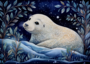 Arctic Animals: Zeehond | Postcard Fripperies_