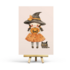 Postcard Witch & Cat by Penpaling Paula_