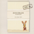 A5 Letter Paper Pad TikiOno | Hase_