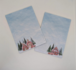 A5 Notepad Winter Houses - by StationeryParlor_