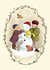 Postcard Belle and Boo | Woodland Snowman_