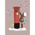 Postcard Belle and Boo | Christmas Postbox_