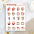 Christmas Mugs Sticker Sheet by Penpaling Paula_