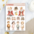 St Nicholas Sticker Sheet by Penpaling Paula_