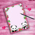 A5 Pandaberries Notepad - by TinyTami_