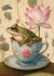 Animal Tea Time: Pad | Postcard Fripperies_