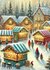 Winter Village: Christmas Market | Postcard Fripperies_