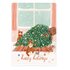 The Lemonbird Postcard | two cats and a christmas tree_