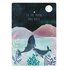 The Lemonbird Postcard | Whales - love you to the moon and back_