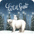 Rosie Hilyer Postcard - Let it snow_