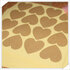 Kraft Heart Sealing Stamp Stickers _